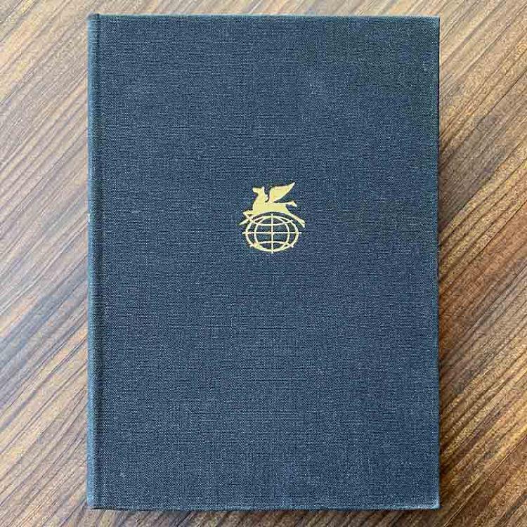 Винтажная книга Библиотека всемирной литературы, том 60-1. Т. Смоллет. О. Голдсмит Vintage Book World Literature Library 60-1