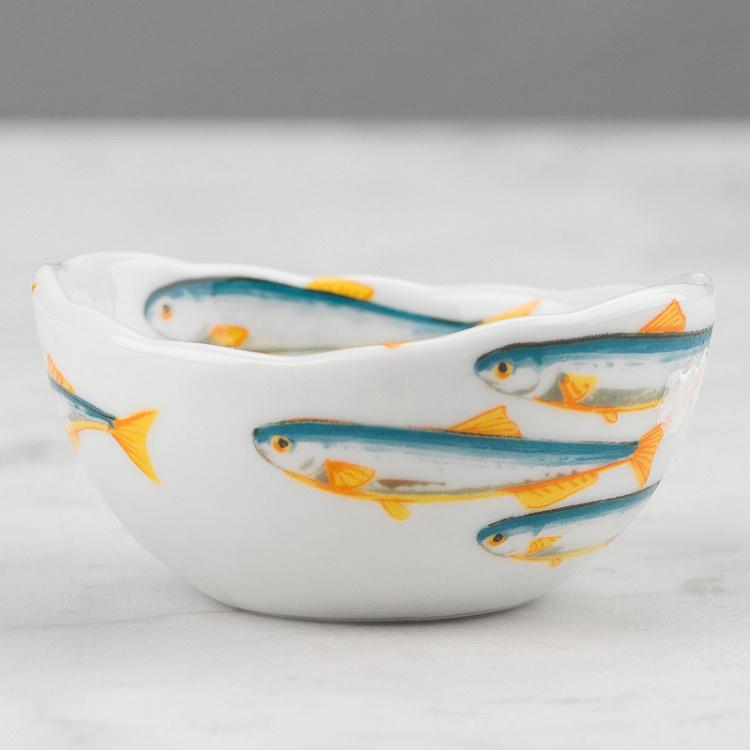 Пиала Средиземноморская диета Анчоусы Dieta Mediterranea Acciughe Ciotolina Bowl