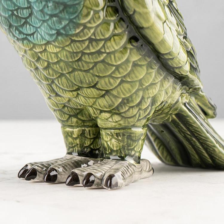 Керамическая шкатулка для украшений Попугай Ceramic Parrot Box