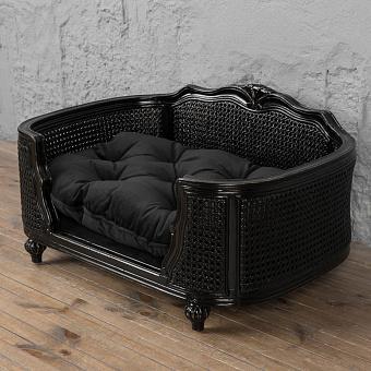 Arthur Sofa Medium, Black Velvet