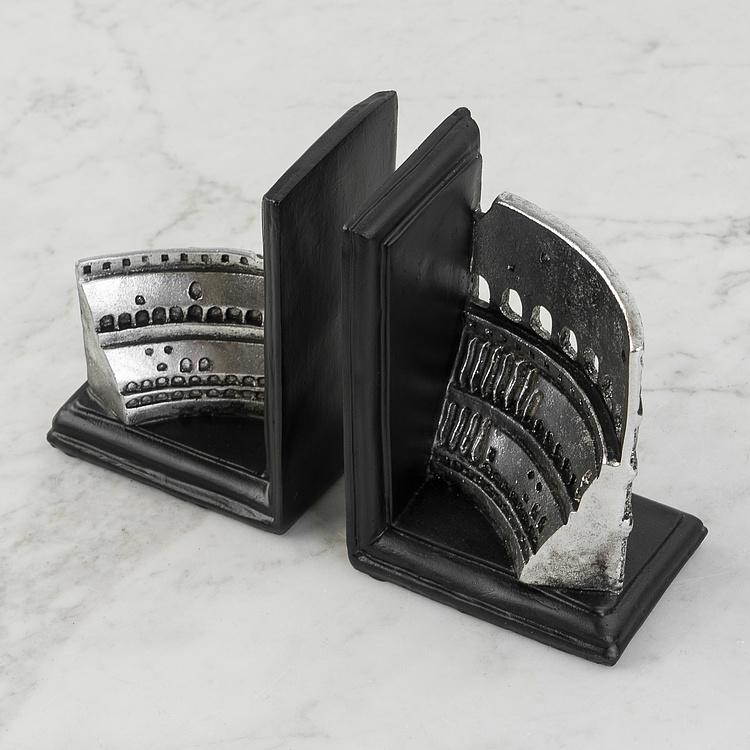Набор из двух держателей для книг Колизей Bookend Colosseum