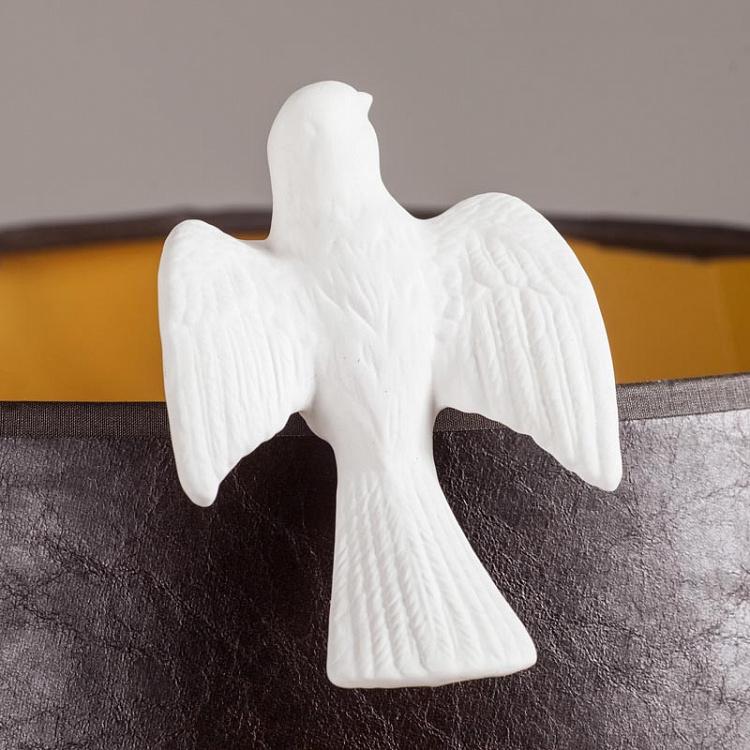 Фарфоровая фигурка Голубь Hanging Porcelain Dove Bird