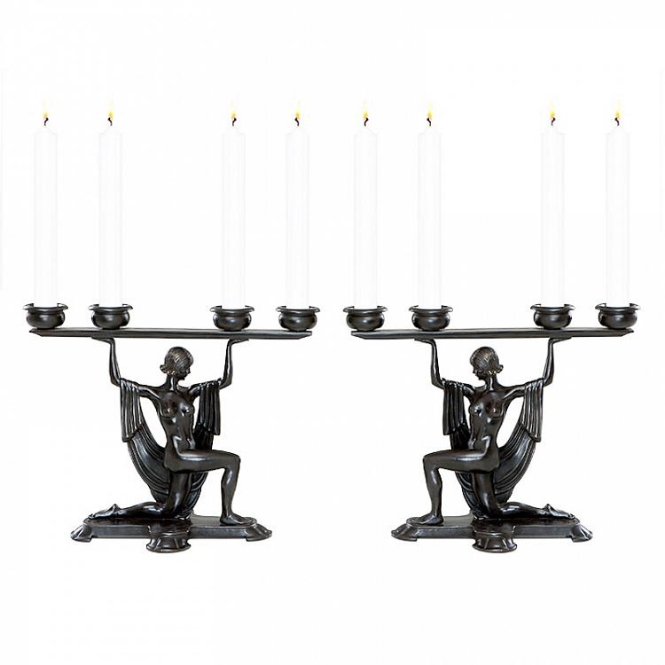 Набор из двух подсвечников Брюно Set Of 2 Candle Holder Bruneau