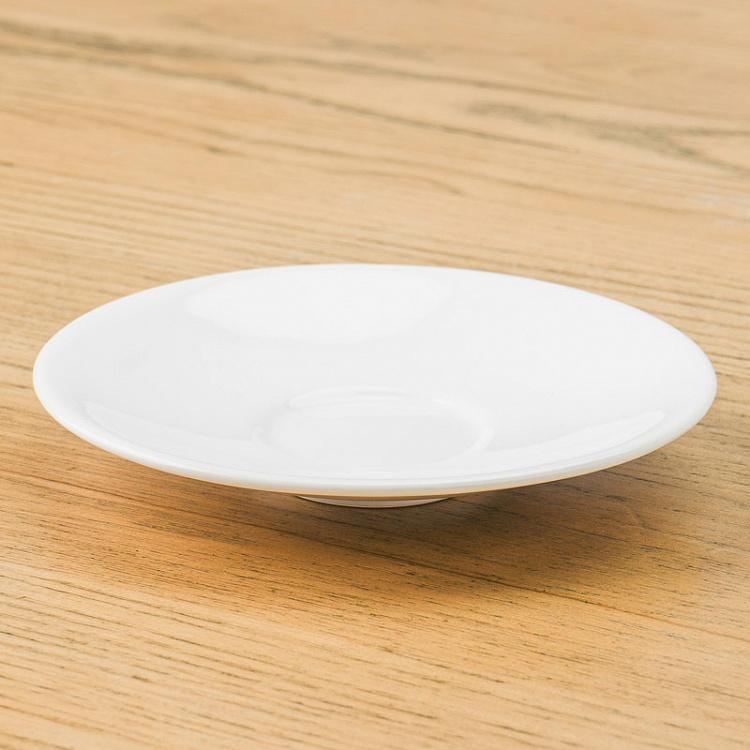 Белое блюдце, S Saucer White Small
