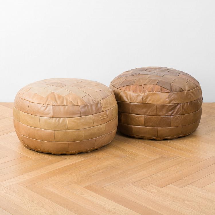 Круглый пуфик Барбакан, L Barbakan Footstool Round Large RM