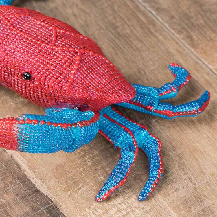 Статуэтка красно-синий Краб Blue And Red Crab