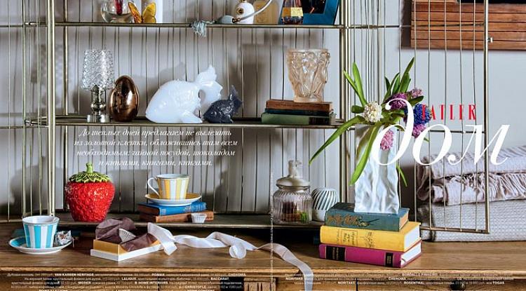 Наши товары замечены в мартовском выпуске журнала Tatler