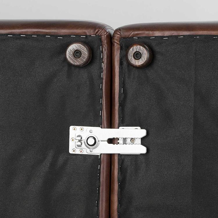 Угловой модульный кожаный диван Зенна 2, S Zenna Group Small 2 Leather