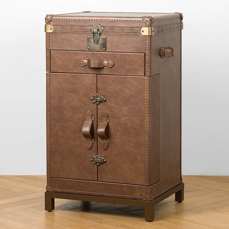 Барный шкаф-сундук Вояж Voyage Chest Sideboard RM