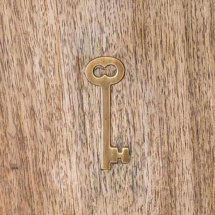 Ключница с латунными элементами Wall Key Box
