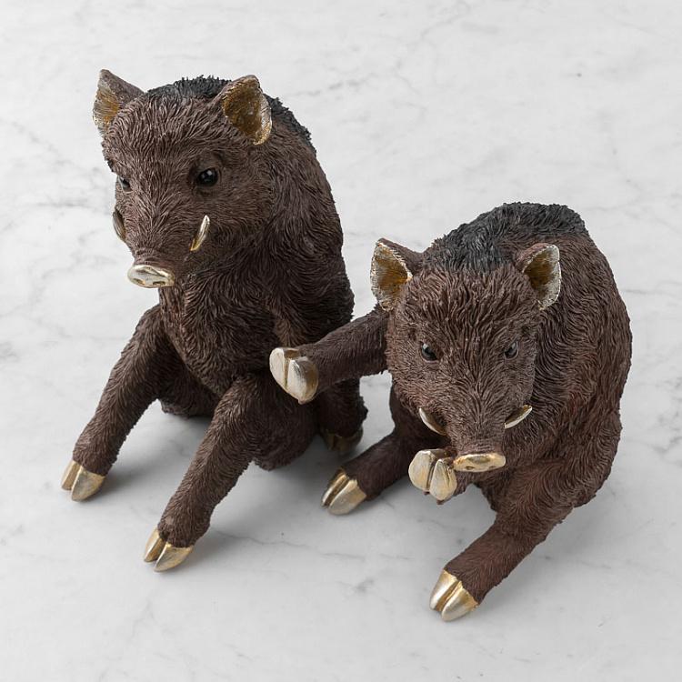 Набор из двух держателей для книг Кабаны Bookend Boar