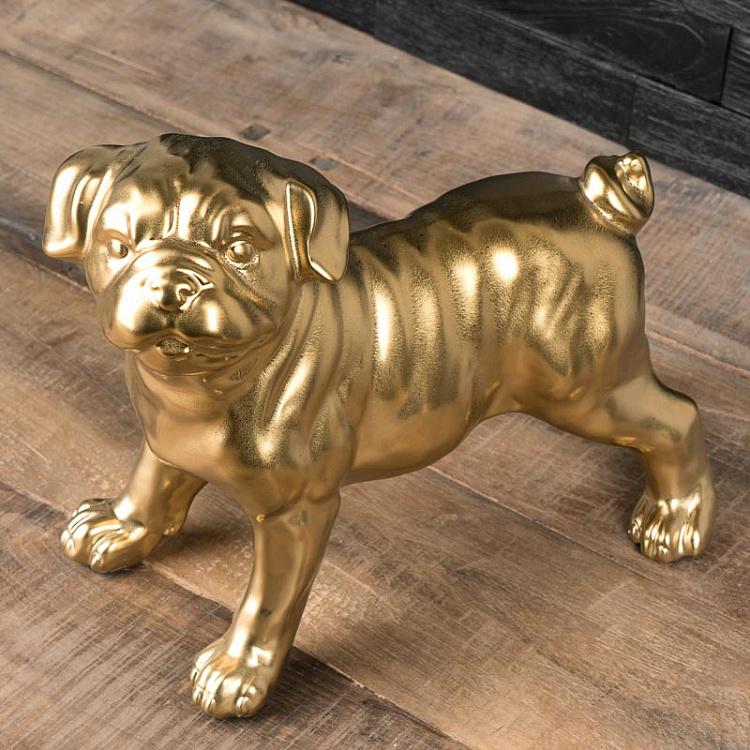 Статуэтка Золотой Мопс Golden Pug