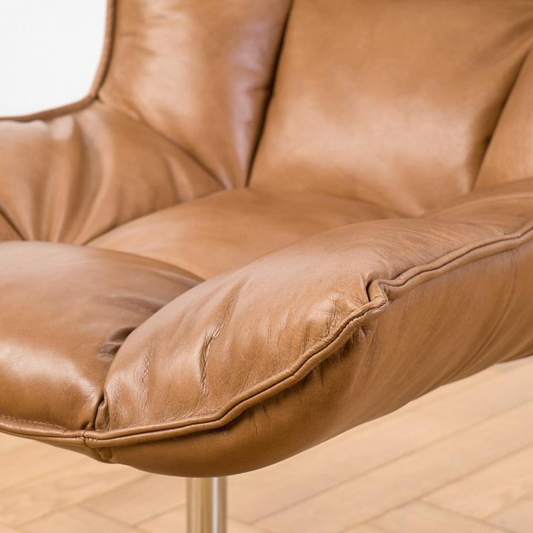 Рабочее кресло Центр, серебристый металл Center Swivel Office Chair, Silver Metal Base RM