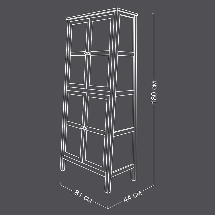 Высокий сервант Лаваль Laval Glass Cupboard