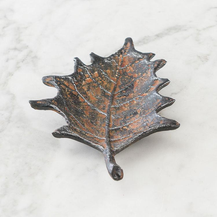 Набор из трёх подставок для мелочей Листья Set Of 3 Leaves Trinket Trays