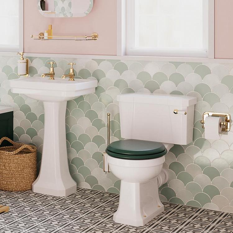 Держатель туалетной бумаги золотого цвета Toilet Roll Holder Gold