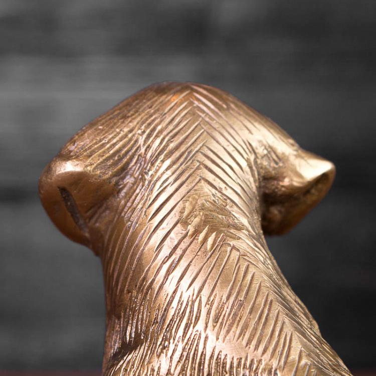 Пресс-папье Сидящая собака Sitting Dog Paperweight