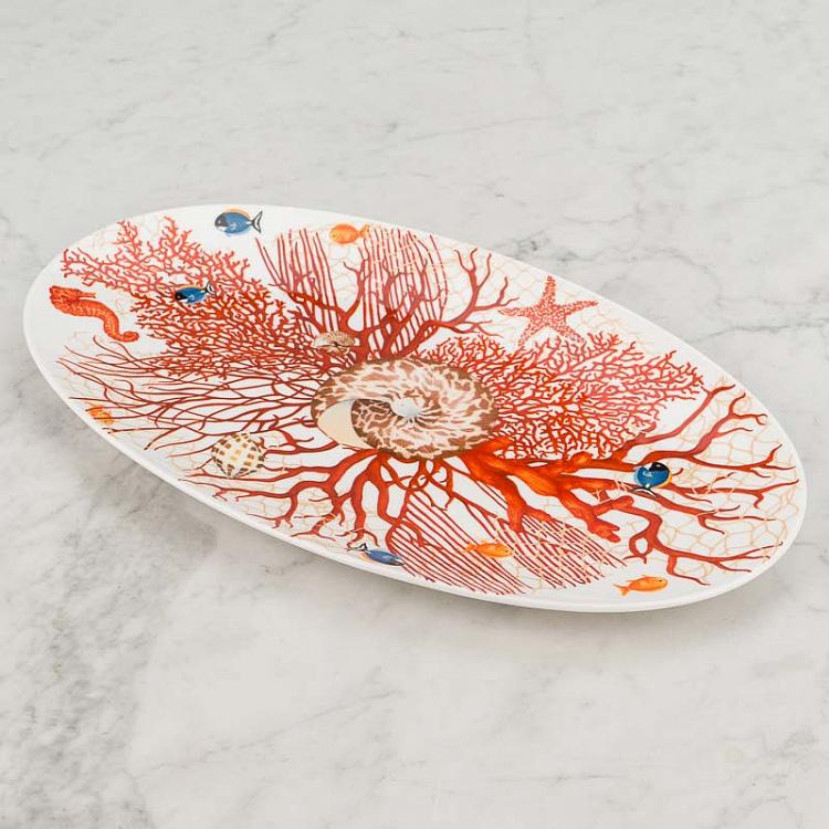 Овальная сервировочная тарелка Море Mare Oval Serving Plate