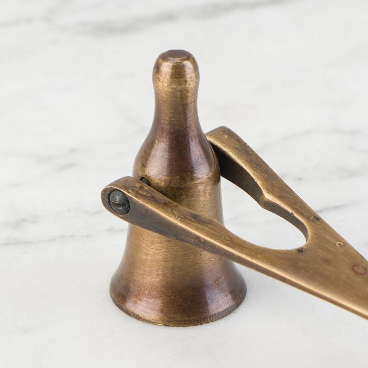 Тушитель для свечи Античная патина Candle Snuffer Antique Patina