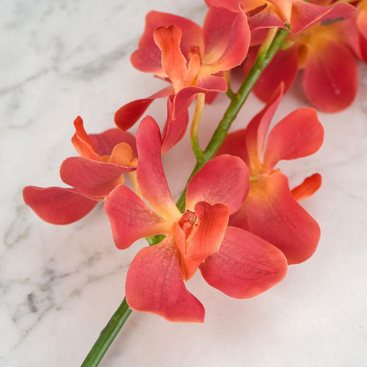 Искусственная орхидея Дендробиум кораллово-розовая Orchid Dendrobium Coral Pink 58 cm