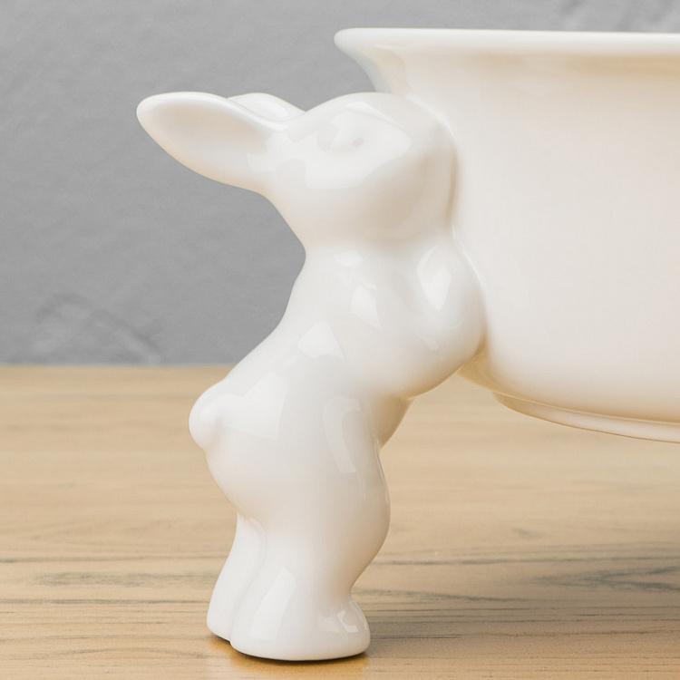 Салатница Кролики-воришки Salad Bowl Rabbits Thieves