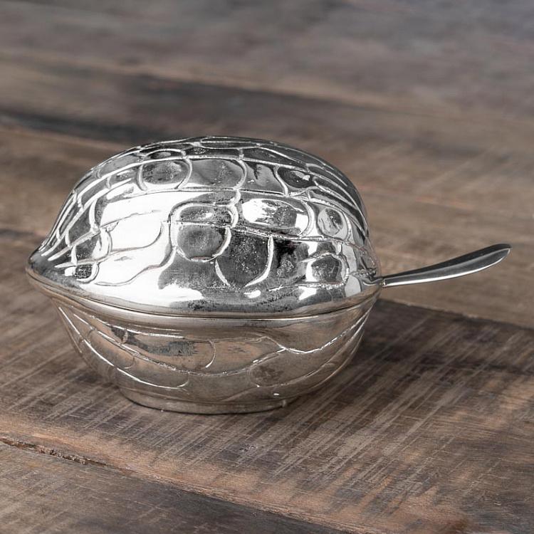 Ёмкость для джема или икры с ложкой Jam Pot With Glass And Spoon