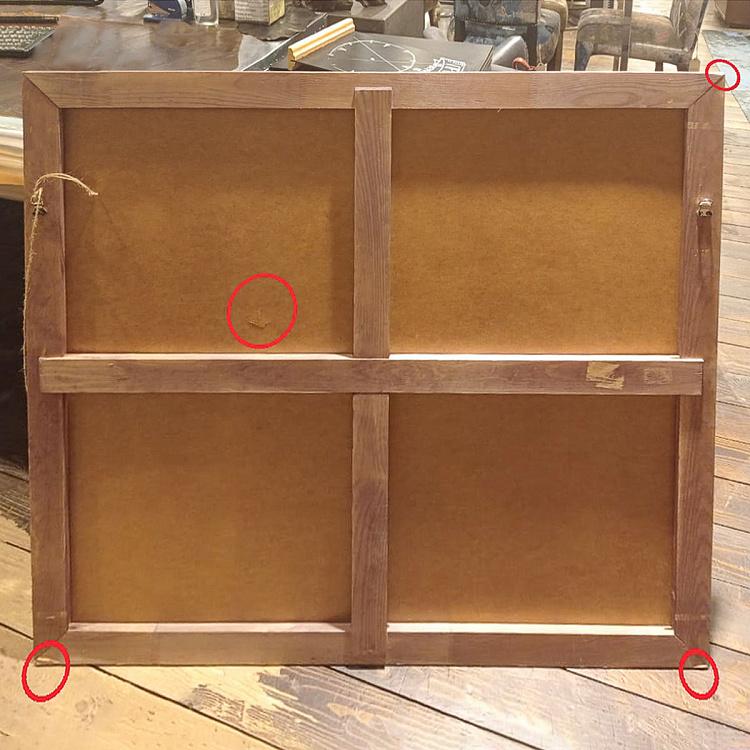 Картина на коже Два бульдога дисконт 2 Bulldogs discount