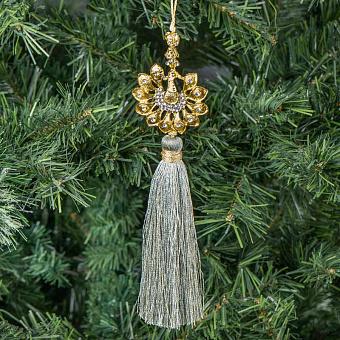 Pendant Peacock Pale Blue 18 cm