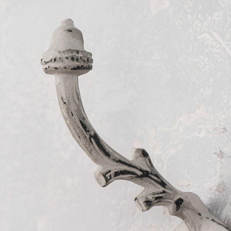 Двухрожковый серый винтажный крючок 5 Vintage Hook Grey 5