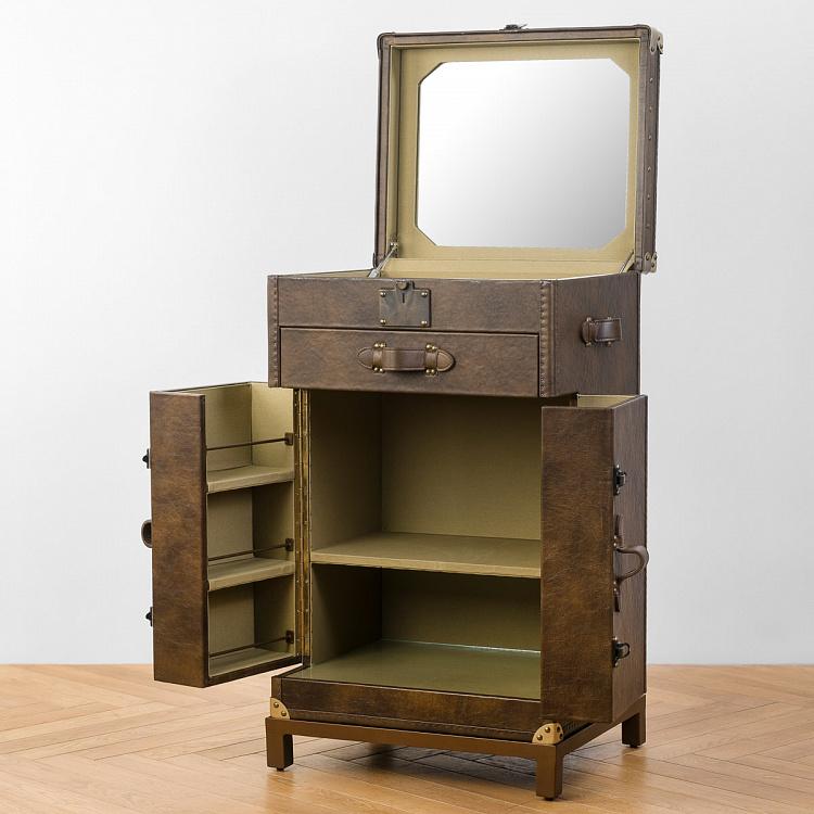 Барный шкаф-сундук Вояж Voyage Chest Sideboard RM