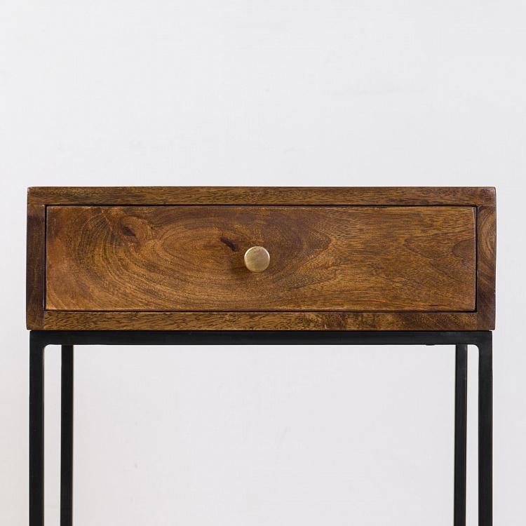 Прикроватный столик с двумя ящиками Арабика Arabica Side Table With 2 Drawers