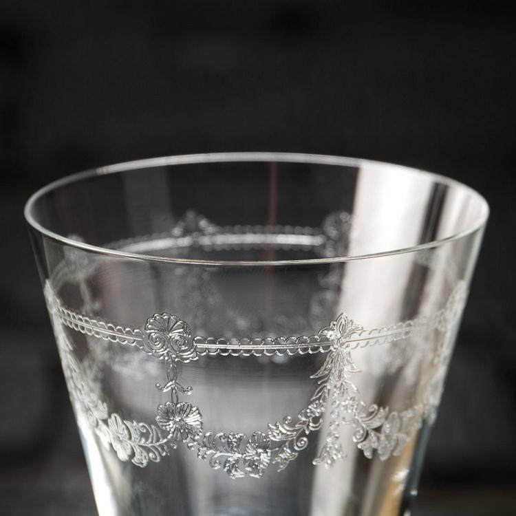 Бокал для вина с узором Гирлянда Garland Wine Glass