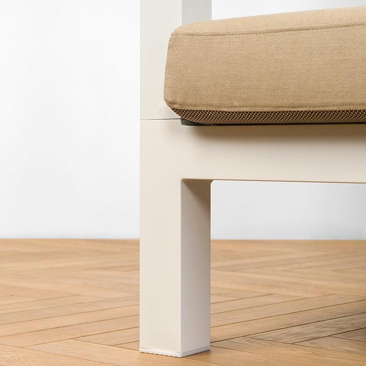 Белый садовый шатёр Каса Gazebo White Casa, Golden Teak