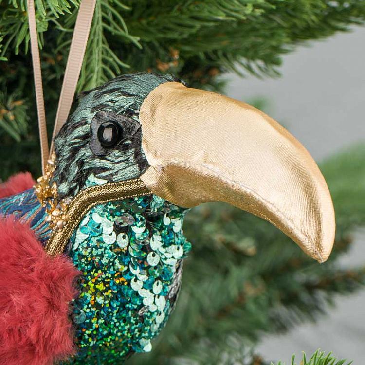Ёлочная игрушка Тукан Toucan Pendant 29,5 cm