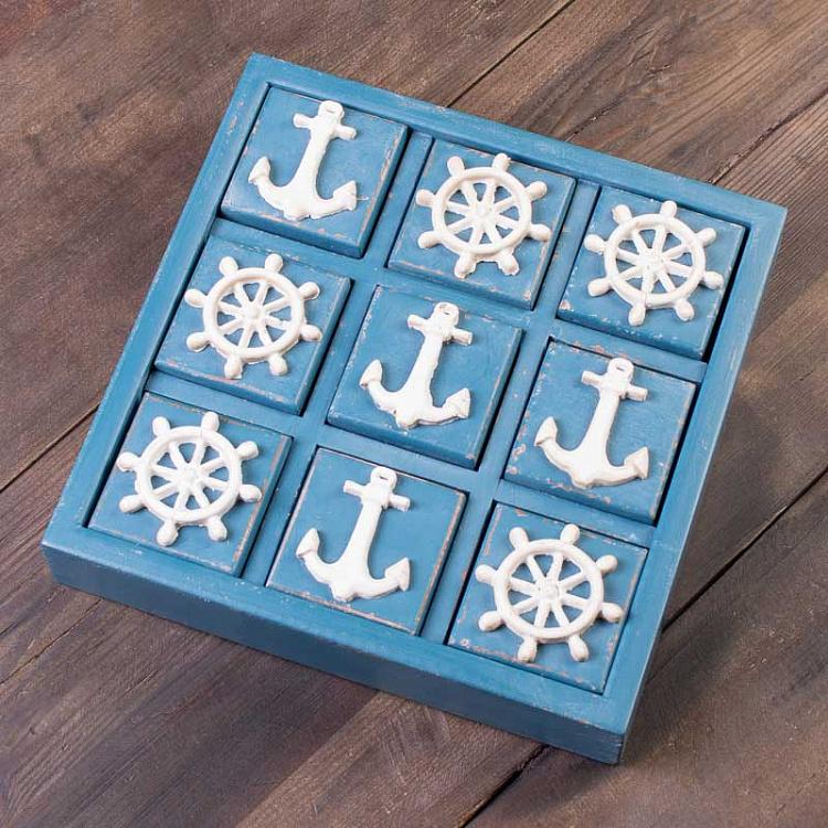 Настольная игра Крестики-нолики с морской тематикой OXO Game Marine