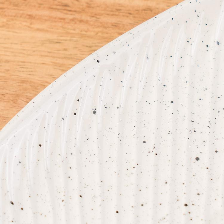 Длинное сервировочное блюдо-лист Зельда, L Zelda Plate Leaf Elongated Large