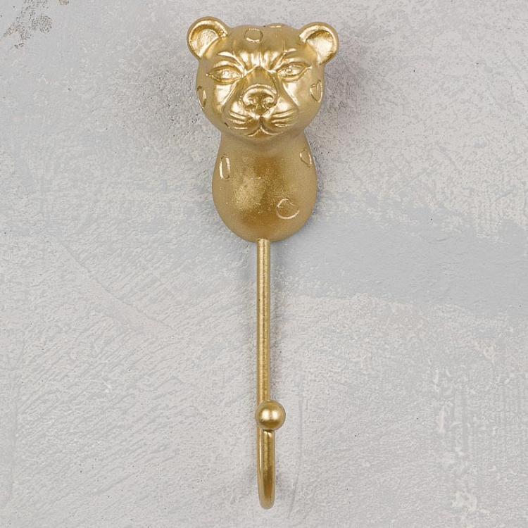 Набор из трёх золотых крючков с животными Set Of 3 Hooks Animals Gold