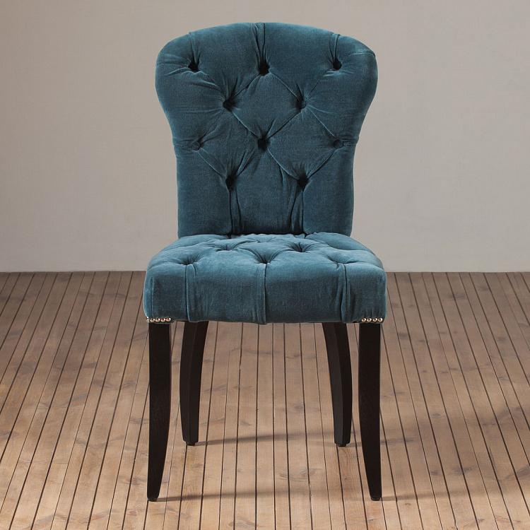 Стул Честер, чёрные ножки Chester Dining Chair, Black Wood