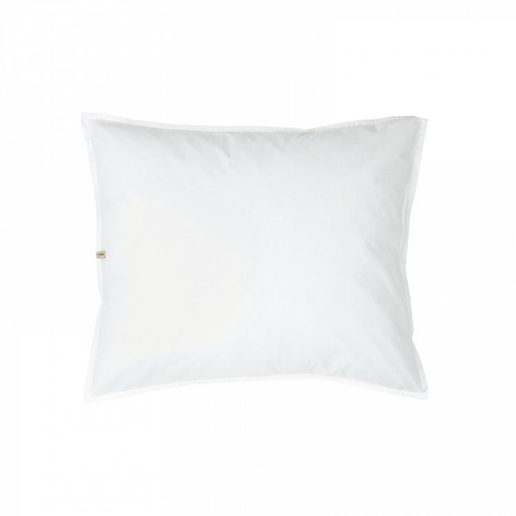 Белая наволочка из хлопка перкаль Авенюн, 50х60 см Avenyn Pillow Case All White 50x60 cm