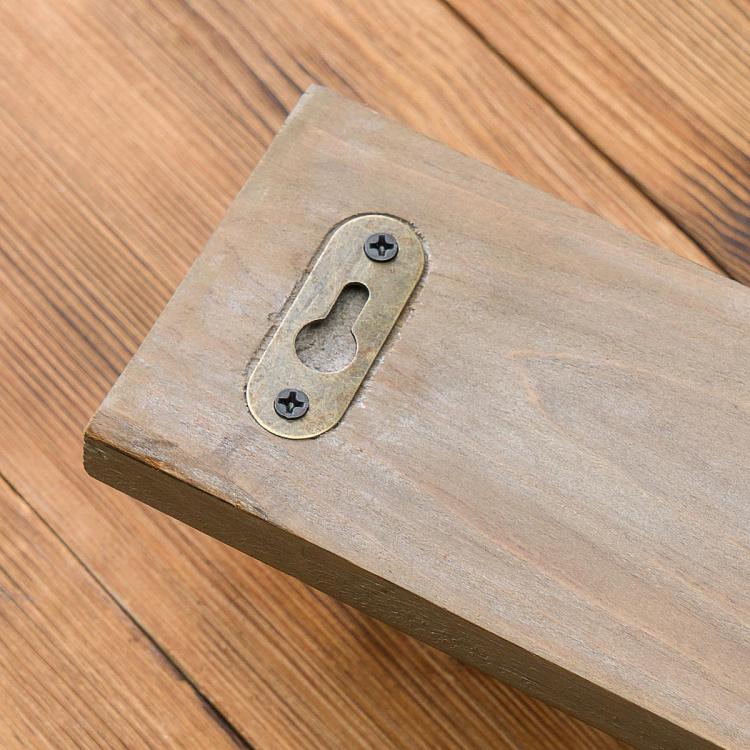 Пятиместная настенная вешалка для одежды Волна Wall Coat Rack 5 Hooks Wave