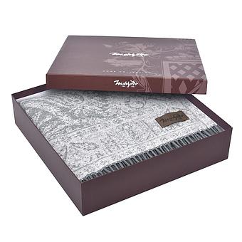 Плед Magnolia Plaid Grey 130x180 cm