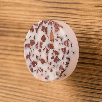 Colourful Terrazzo Knob Pink