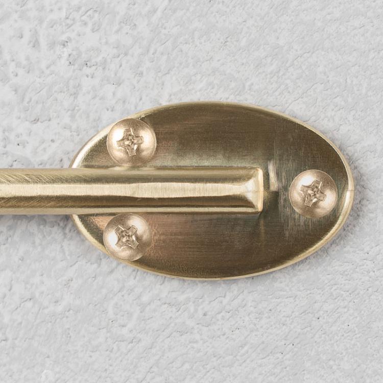 Держатель для шторы Элегант Ост латунь Elegant Ost Curtains Holder Brass