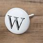 Мебельная ручка Alphabet Knob W