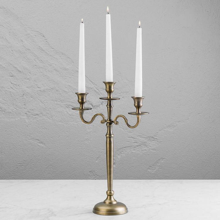 Подсвечник Шато на три свечи Chateau Candleholder 3 Arms