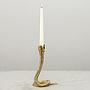 Подсвечник Snake Candle Holder Gold