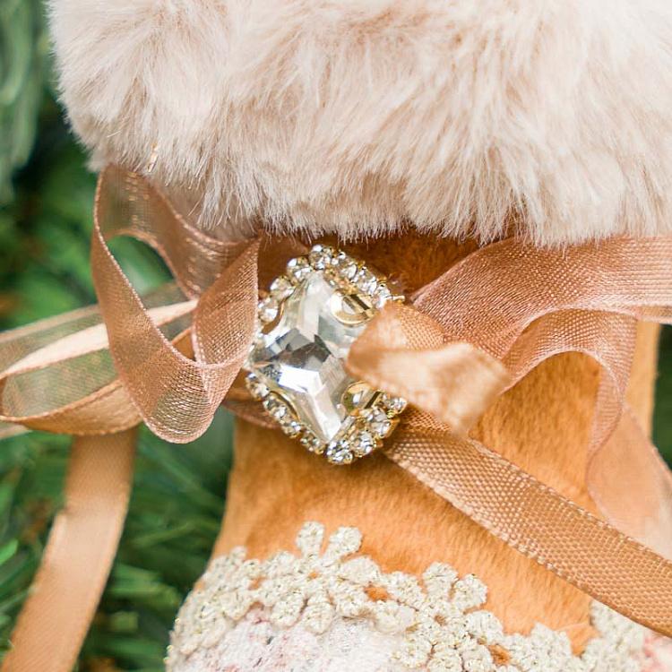 Ёлочная игрушка Сапожок Women's Boot 13 cm