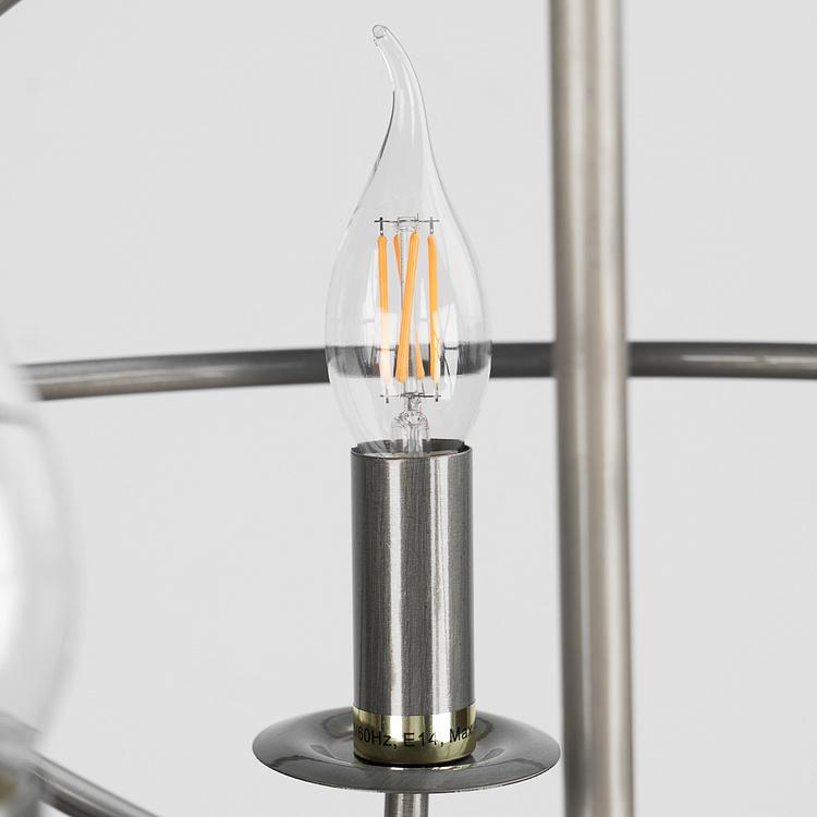 Торшер со столиком из мрамора и гироскопом Gyro Floor Lamp With Tray