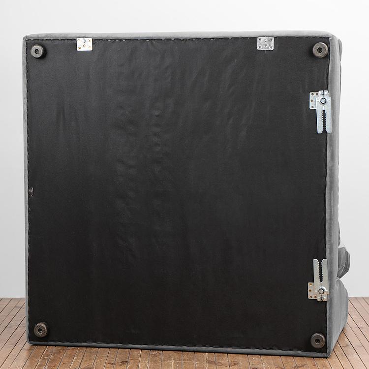 Угловой модульный бархатный диван Зенна 2, S Zenna Group Small 2 Velvet