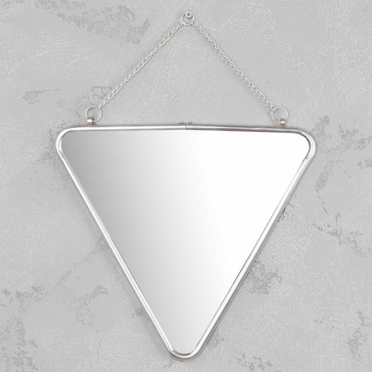 Треугольное зеркало с цепью-подвесом Single Mirror With Chain